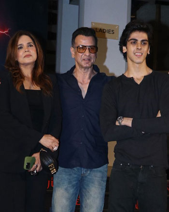 Neelam Singh, Ronit Roy and Agasthya Bose Roy