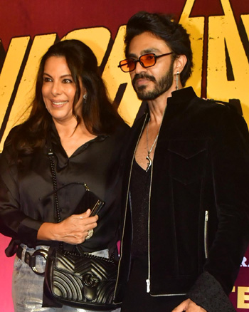 Pooja Bedi and Aaishvary Thackeray