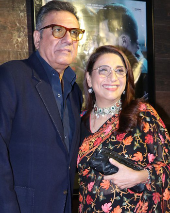 Boman Irani and Zenobia Irani