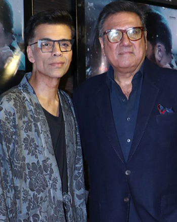Karan Johar and Boman Irani
