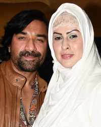 Ajaz khan wife Andrea