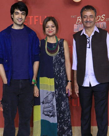 Vir Hirani, Manjeet Hirani and Rajkumar Hirani