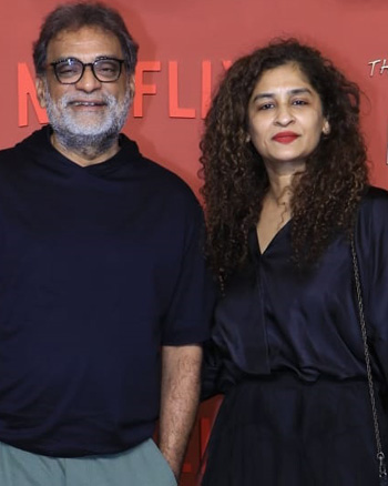 R Balki and Gauri Shinde