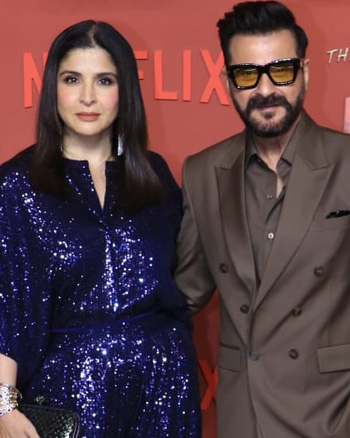 Maheep Kapoor and Sanjay Kapoor