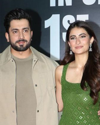 Sunny Singh Nijjar and Palak Tiwari