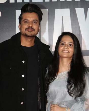 Aasif Khan and Zeba