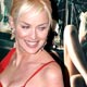 Actress Sharon Stone poses at the premiere of the film Basic Instinct 2 in New York