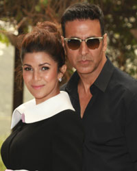 Nimrat Kaur and Akshay Kumar