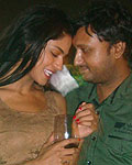 Veena Malik and Hemant Madhukar