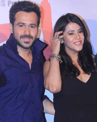 Emraan Hashmi, Ekta Kapoor and Mohammad Azharuddin