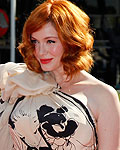 Christina Hendricks arrives at the 2012 Primetime Creative Arts Emmy Awards in Los Angeles