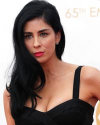 Comedienne Sarah Silverman arrives at the 65th Primetime Emmy Awards in Los Angeles