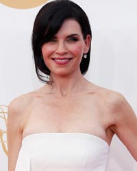 Actress Julianna Margulies from CBS's series 'The Good Wife' arrives at the 65th Primetime Emmy Awards in Los Angeles