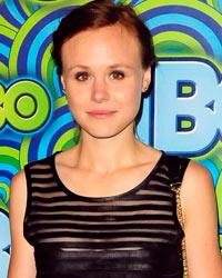 Actress Alison Pill arrives at the 65th Primetime Emmy Awards HBO after-party in West Hollywood