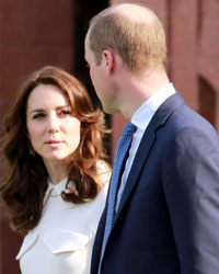 Prince Wililiam and Kate Middleton Visit Gandhi Smriti