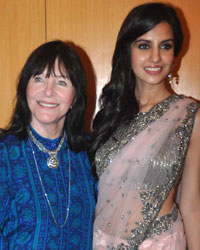 Megan Young, Julia Morley, Chairwoman, Miss World Organisation and Koyal Rana