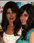 Priyanka Chopra and Ileana D'Cruz promote Barfi! on the sets of Dance Ke Superkids