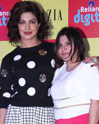 Priyanka Unveils Latest Issue of Grazia Magazine