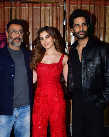 Abhishek Kapoor, Rasha Thadani and Aaman Devgan