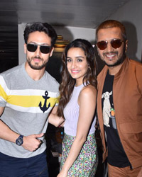 Tiger Shroff, Shraddha Kapoor and Ritesh Deshmukh