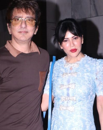 Sajid Nadiadwala and Warda Khan Nadiadwala