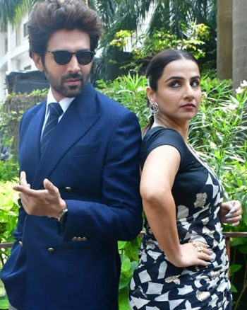 Kartik Aaryan and Vidya Balan