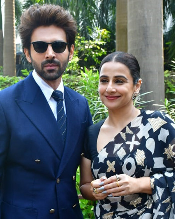 Kartik Aaryan and Vidya Balan