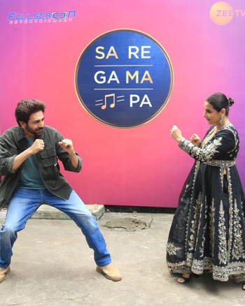 Kartik Aaryan and Vidya Balan