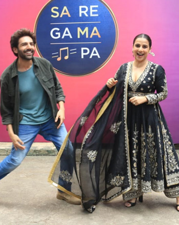 Kartik Aaryan and Vidya Balan