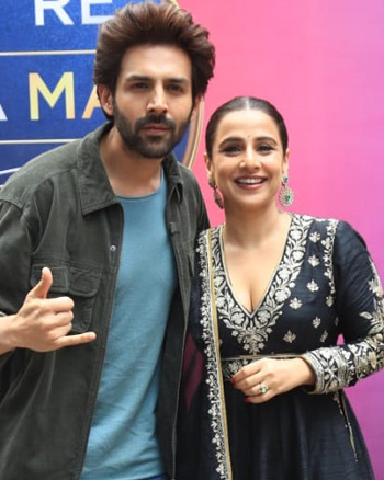 Kartik Aaryan and Vidya Balan