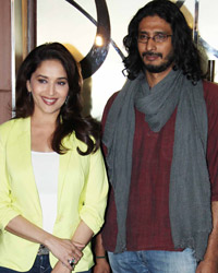 Madhuri Dixit and Abhishek Chaubey