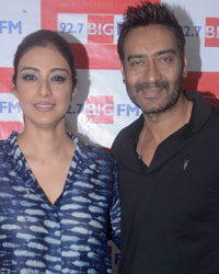 Tabu and Ajay Devgn