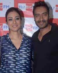 Tabu and Ajay Devgn