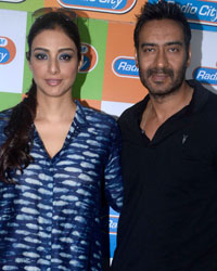 Tabu and Ajay Devgn