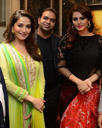 Madhuri Dixit and Huma Qureshi