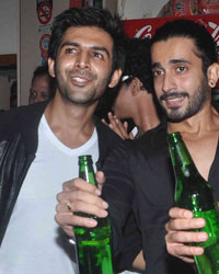 kartik Aaryan, Omkar Kapoor and Sunny Singh