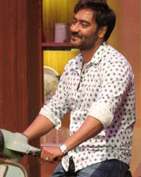 Ajay Devgn at Promotion of Film Satyagraha on the sets of TV show Comedy Nights with Kapil