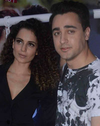 Kangana Ranaut and Imran Khan