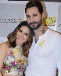 Sunny Leone and Daniel Weber