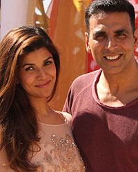 Nimrat Kaur and Akshay Kumar