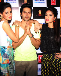 Nargis Fakhri, Varun Dhawan and Ileana D'Cruz