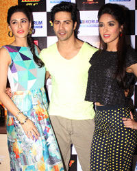 Nargis Fakhri, Varun Dhawan and Ileana D'Cruz