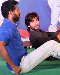 Prabhu Deva and Shahid Kapoor