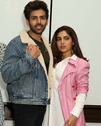 Ananya Panday, Kartik Aaryan and Bhumi Pednekar