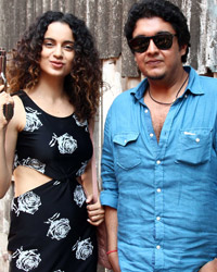 Kangana Ranaut and Sai Kabir Shrivastav