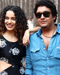 Kangana Ranaut and Sai Kabir Shrivastav