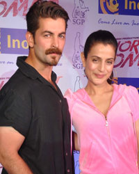 Neil Mukesh and Amisha Patel