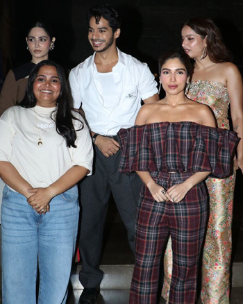 Kavya Trehan, Sumukhi Suresh, Ishaan Khatter, Bhumi Pednekar and Lisa Mishra