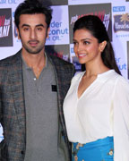 Ranbir Kapoor and Deepika Padukone