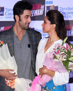 Ranbir Kapoor and Deepika Padukone